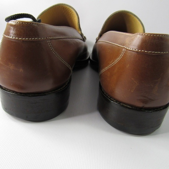 Johnston & Murphy Size 9.5 Brown Loafer Mens B6B16 main image 6